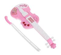 VANZACK Portable Electronic Violin with Realistic Design Lightweight Musical Instrument for Early Music Learning and Fun Play at Home Travel