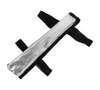 VANZACK Portable Folding Fan Storage Bag with Adjustable Thigh Strap for Tai Chi Kung Fu Dance, Outdoor Festival Gear Pouch for Hand Fan Accessories, Compact Leg Holder for Event Use