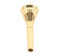 VANZACK Portable French Horn Mouthpiece Copper Construction Exceptional Sound Control Projection for Stage Performance Enhances Instrument Quality Smooth Stylish Design