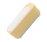 VANZACK Portable Lens Cleaner Case Non Chemical Eyeglasses Washer Organizer for Clear Automatic Cleaning Machine for Various Glasses Types Rechargeable Design Stripes