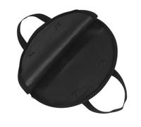 VANZACK Portable Oxford Dumb Drum Bag for Silent Drum Pad Practice Black for Percussionists The Go Carrying Case Storage Holder