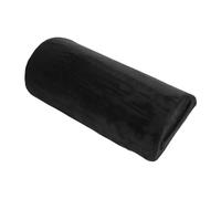 VANZACK Portable Soft Breathable Crystal Velvet Cover Memory Foam Foot Rest Cushion with Handle Stable Support Ergonomic Rectangular Foot Stool for Comfortable for Office and Home Use