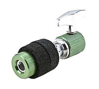 VANZACK Professional Green Metal Hi-Hat Cymbal Drop Clutch for Drum Set, Easy to Carry and Rust Resistant Hi-Hat Drum Accessory for Jazz and Percussion Performances