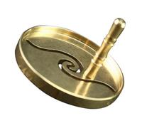VANZACK Pure Copper Incense Pressing Mold DIY Incense Seal with Hollow Patterns Copper Material for Home Aromatherapy and Meditation