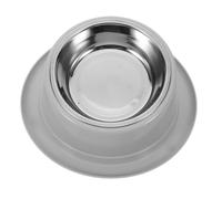 VANZACK Raised Cat Bowl Stainless Steel Elevated Feeder Dish Comfortable Eating Position for Indoor Cats Small Dogs