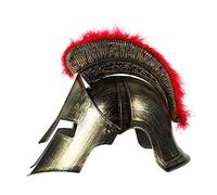 VANZACK Roman Soldier Helmet for Adults Lightweight Medieval Knight Costume Hat with Corinthian Style for Cosplay Parties and Festival Dress Up