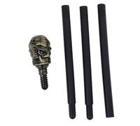 VANZACK Scepter Halloween Costume Prop Durable Plastic Walking Stick for Adults Mystical Accessory for Dress Up Parties Cosplay Events Elegant Design for Pharaoh Ancient Themes