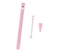 VANZACK Silica Gel Case for 1st-gen Digital Pencil with Pig Nose Pattern Protective Pencil Cover for Tablet Stylus Pink Silicone Sleeve Compatible for Girls