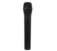 VANZACK Simulation Microphone Prop Fake Microphone Pretend Play Mic for Cosplay and Party Use, Realistic 24cm Black Stage Performance Prop Toy