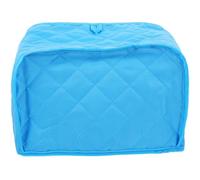 VANZACK Small Blue Toaster Cover for Bread Machine, Anti-scratch Dust Protector, Washable Kitchen Appliance Cover, Suitable for 11.5 X 8 X 8 Inch Toasters, Home Supply