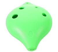 VANZACK Small Ocarina Music Instrument - Portable 6-Hole C-Key Resin Ocarina with Delicate Simple Design Comfortable Play Experience for Beginner Music Learning and Home Practice