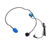 VANZACK Speech Microphone Headworn Microphone for Singing Lightweight Adjustable News Reporting Fitness Interview Mics for Vlogging