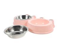 VANZACK Stainless Steel Elevated Pet Feeder Bowl with Nonslip Base Ergonomic and Cats Easy to and Assemble for Natural Eating Posture and Digestion