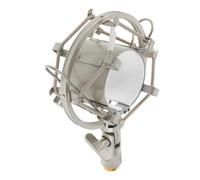 VANZACK Studio Microphone Shock Mount Anti-vibration Suspension Holder Metal Build for Precise Stable Recording and Streaming Portable Lightweight Mic Stand Clip for Mobile Use