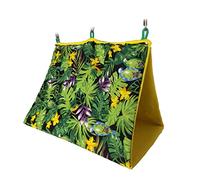 VANZACK Summer Printed Bird Nest Hammock Durable Pet Hanging Bed for Parrots Comfortable Sleeping Spot for Birds for High Places