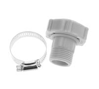 VANZACK Swimming Pool Drainage Pipe Joint Adapter for PVC Construction Compact Space-Saving Design Quick Setup Replacement Part Compatible with Pool Drain Pipes
