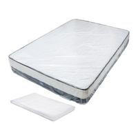 VANZACK Thick Pe Polyethylene Mattress Bag for Moving Use and Storage, Reusable White Mattress Holder with Dust Protection, Suitable for Protecting Mattresses during Relocation and Hotel
