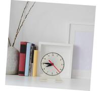 VANZACK Three-hand Teaching Clock Model for Educational Learning Tool Classroom Display Clock for Students Smooth Safe Surface Hand-eye Coordination Development