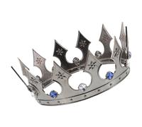 VANZACK Tiara Dynasty Headband Princess Crown Headband Prom Accessories Prince Crowns Medieval Headband Royal Headpieces Party Crowns Crystal Crown Queen Crown Black Acrylic