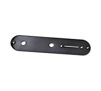 VANZACK TL Guitar Control Plate Metal Wiring Cover for GE211A 1-Pack Black Guitar Bridge Control Plate