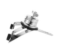 VANZACK Tom Drum Suspension Rim Mount Metal Drum Accessory for Comfortable Playing Studio Stage and Practice Room Easy to Install and Store 12 Inches