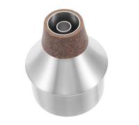 VANZACK Trumpet Mute Aluminium Alloy Straight Cornet Mute Easy Installation for Beginners Volume Reduction for Practice Sessions Portable Brass Instrument Accessory