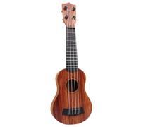 VANZACK Ukulele for Beginners Realistic Simulation Guitar for Early Education Musical Instrument for Hawaiian Themed Parties and Events Peach Wood Color