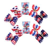 VANZACK Unique Pet Hair Bowknots Set 10pcs Dog Cat Head Ornaments for Stylish Pet Adornments