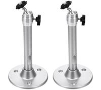 VANZACK Universal Adjustable Bracket Mount Holder 2pcs Projector Ceiling with Angle Aluminum Alloy, Multi-functional Projector Stand Installation and for Wall