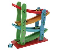 VANZACK Upgraded Wooden Glider Racing for Creative Sliding Car with Safe Rounded Corners Educational Hand Eye Coordination Plaything for Indoor Outdoor Fun and Birthday Gifts