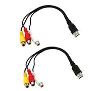 VANZACK USB Male to Female Audio Video Adaptor Cable Lightweight Copper Connector for Tv Set-top Box Computer Repair Replacement