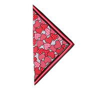 VANZACK Valentine’S Day Pet Bandana Triangle Scarf for Dogs and Cats, Heart Polka Dot Design Saliva Towel, Decorative Party Pet Bib Accessory for Valentine Celebration