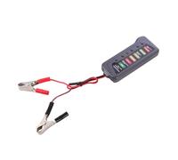 VANZACK Vehicle Battery Tester Black Color and Quick Battery Testing Abs Material Electrical Tester with Flashlight for Automotive Use
