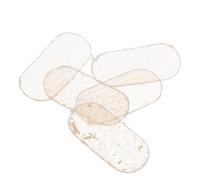 VANZACK Violin Bridge Protector Pads Beige Reducing Friction and Ensuring Stable Positioning 6pcs Sheepskin for E String for Concerts and Travel Use by Professionals and Beginners