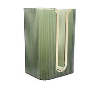 VANZACK Wall Hanging Tissue Box Punch-Free Napkin Holder for Restaurant and Bedroom Gold Paper Towel Dispenser