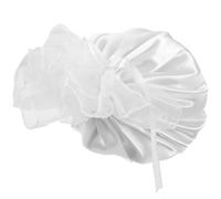 VANZACK Wedding Bridal Dolly Bag White Fabric Clutch for Bride