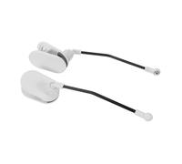 VANZACK White Piano Book Clips for Keyboard Music Stand Lightweight Holders with Strong Grip Compact Page Markers for Easy Page Turns and Stable Music