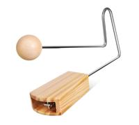 VANZACK Wood Vibraslap Percussion Instrument Handheld Rhythm Instrument with Unique Resonant Sound for Musicians Beginners and Stage Performances