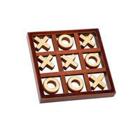 VANZACK Wooden Chess Game Board for Interactive Play Educational Developing Strategic Thinking and Problem-solving Skills for Family Fun