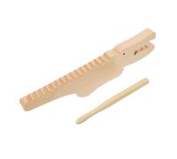 VANZACK Wooden Crocodile Guiro Instrument Plaything Musical Toy for Boy Girl Alligator Shaped Percussion Educational Toys