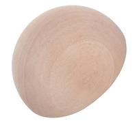 VANZACK Wooden Half Round Pottery Mold for Bowls Plates Clay Bowl Shaper with Smooth Release Surface Multipurpose Ceramic Tool for Handbuilding and Crafting