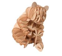 VANZACK Wooden Panda Puzzle for Creative DIY Handmade Craft Jigsaw Model Educational for Boys Hand-eye Coordination and Intellectual Development