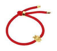 VANZACK Zodiac Rabbit Red String Bracelet for Women Handmade Chinese Zodiac Animal Charm Year Valentine Day and Special Occasions Eye Catching Design to Stand