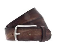 Vanzetti 35mm Full Leather Belt W90 Mid Brown