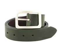 Vanzetti 35mm Full Leather Belt W90 Olive
