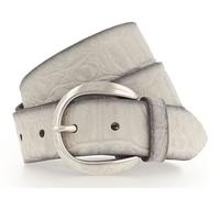 Vanzetti 35mm Velour Leather Belt W85 Dark Vanilla