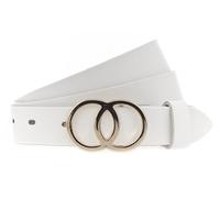 Vanzetti belt 28mm Leather Belt W95 White