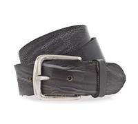 Vanzetti belt 40mm Leather Belt W110 Steel Gray