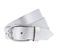 Vanzetti Belt Leather 95 cm silver colored