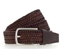 Vanzetti Braided Men's Belt 35 mm W110 Dark Brown